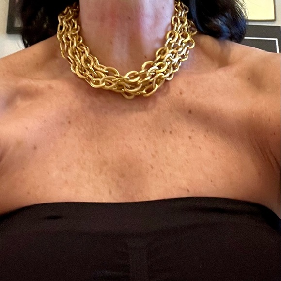 Anne Klein Jewelry - Anne Klein Triple Strand Choker